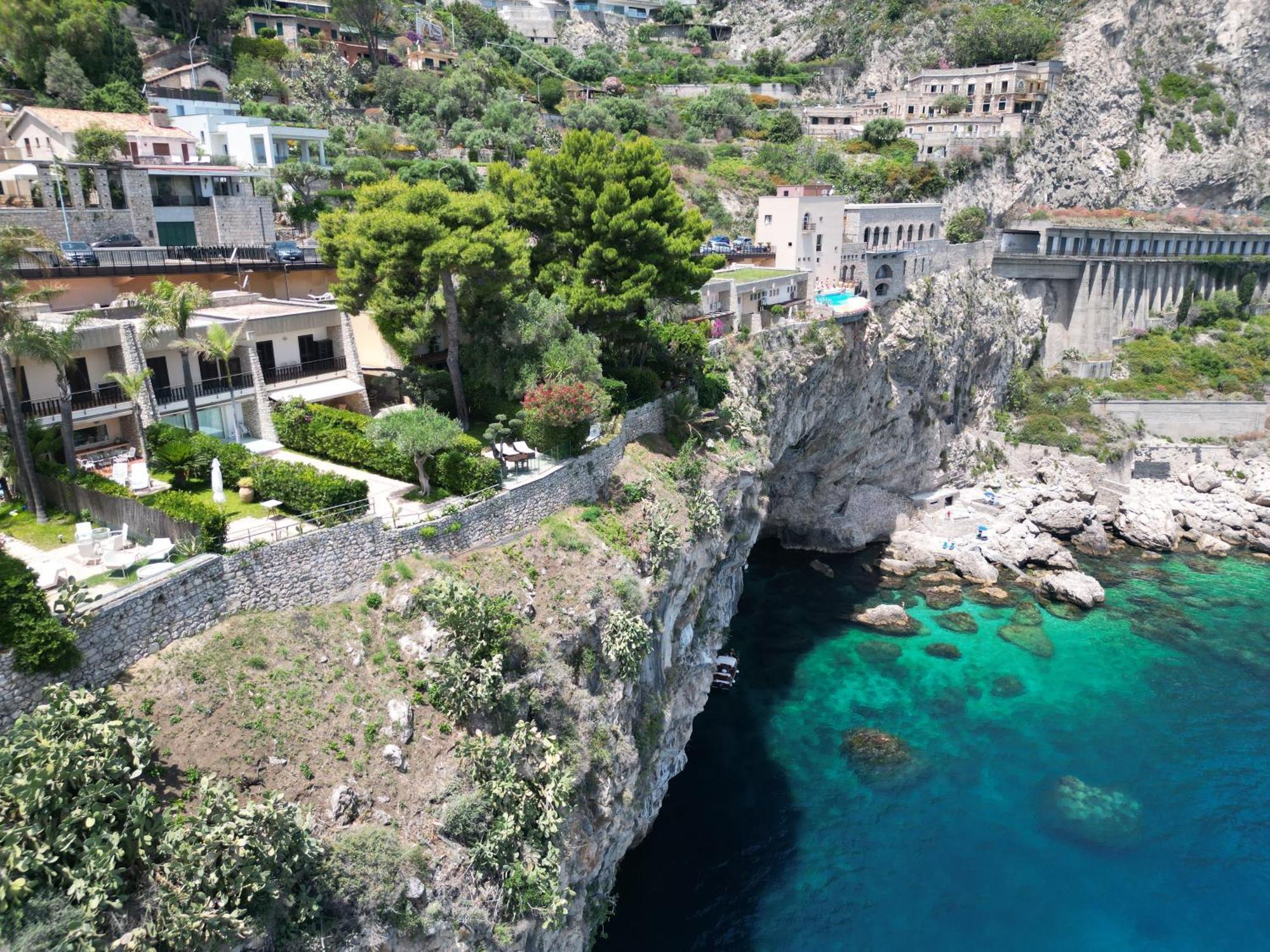 Villa Infinity Vista Mare E Relax Taormina Dış mekan fotoğraf