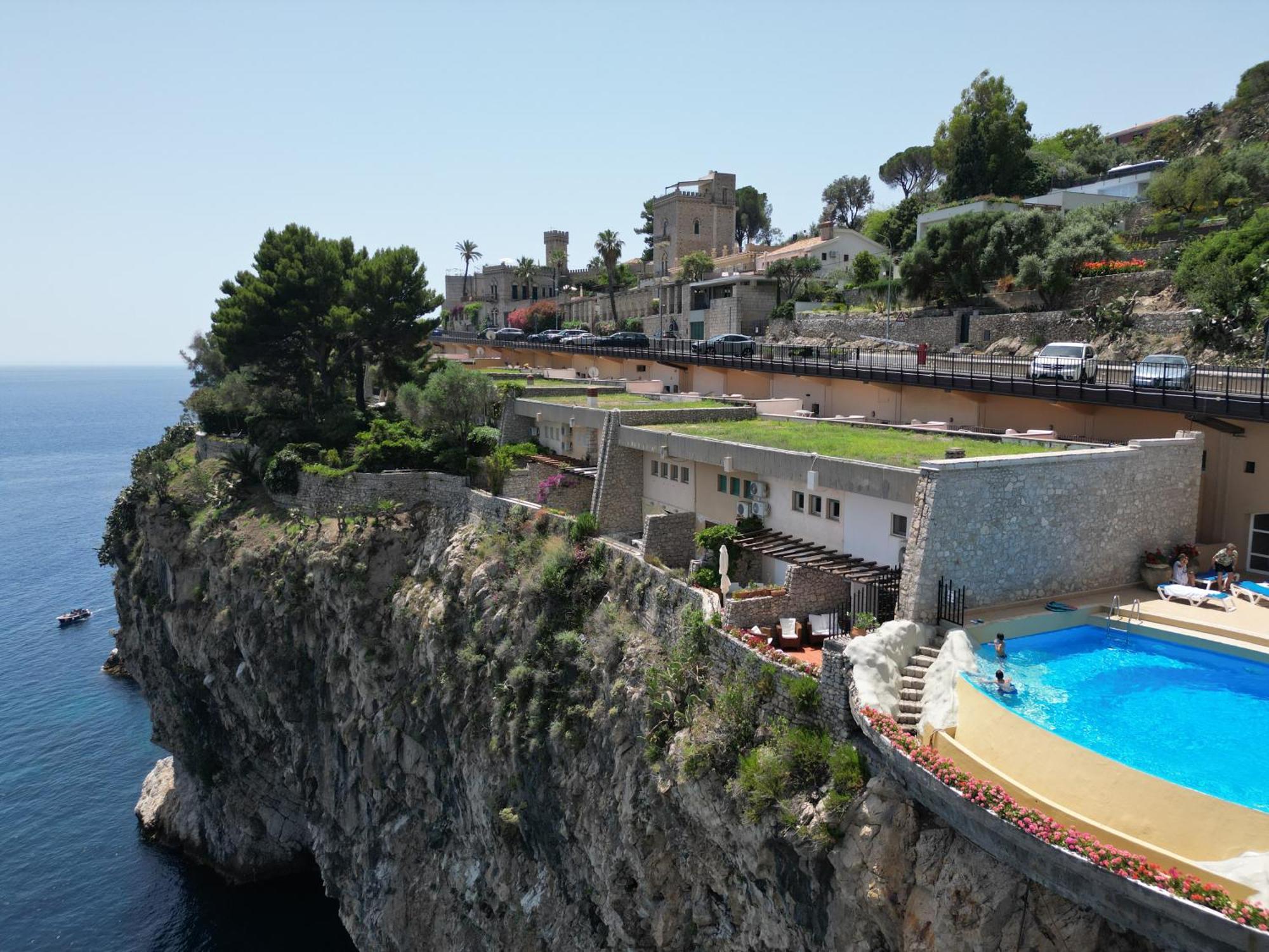 Villa Infinity Vista Mare E Relax Taormina Dış mekan fotoğraf